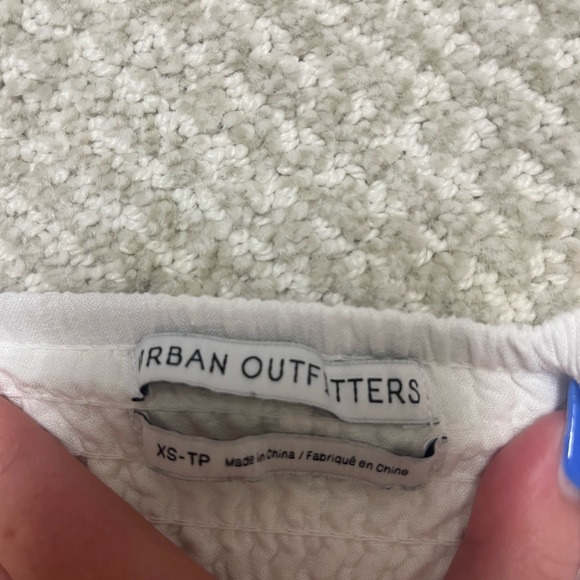 Urban Outfitters White Dress With Buckle - Picture 3 of 3